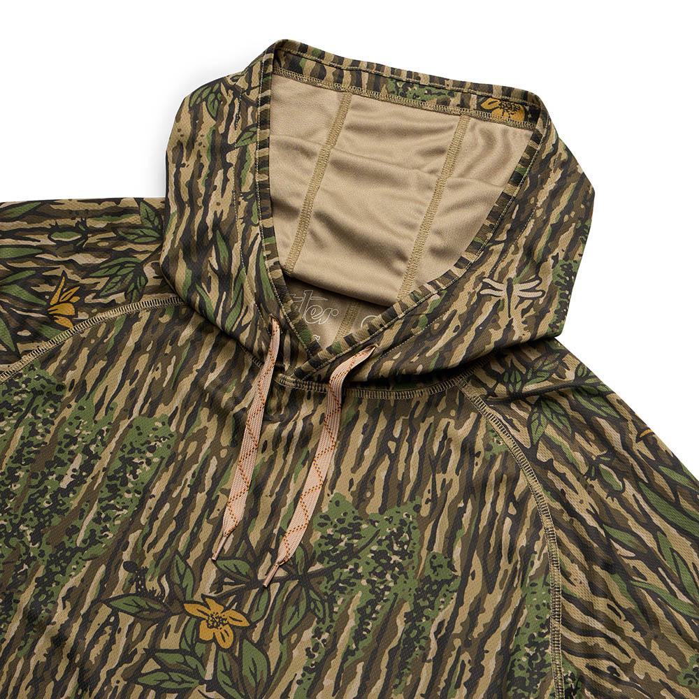 Howler Brothers Loggerhead Hoodie Men's in Swamp Country Camo